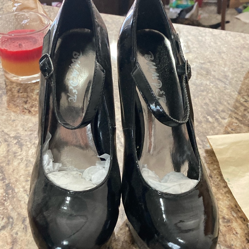 Black heels